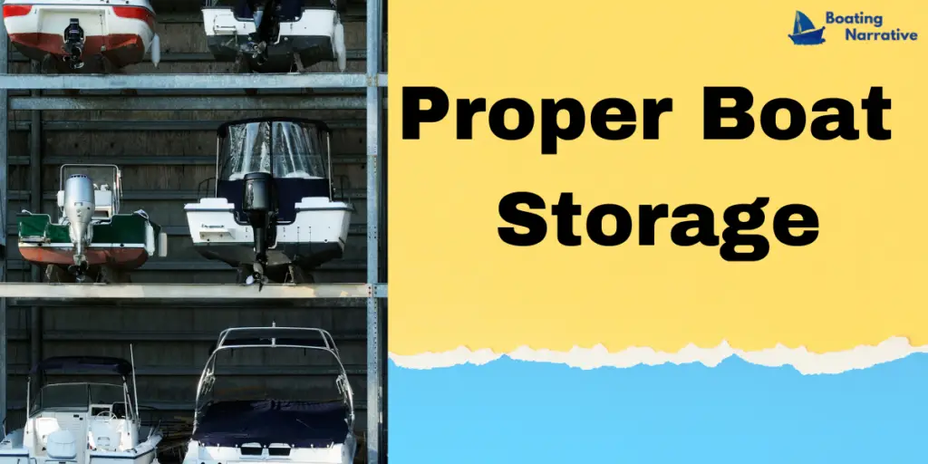 Proper Boat Storage