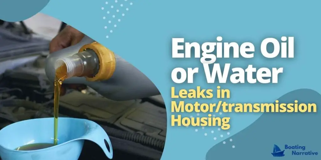 Engine Oil or Water Leaks in Motor_transmission Housing