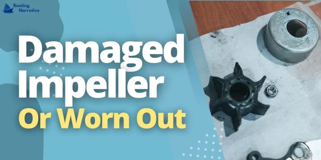 The impeller is damaged or worn out
