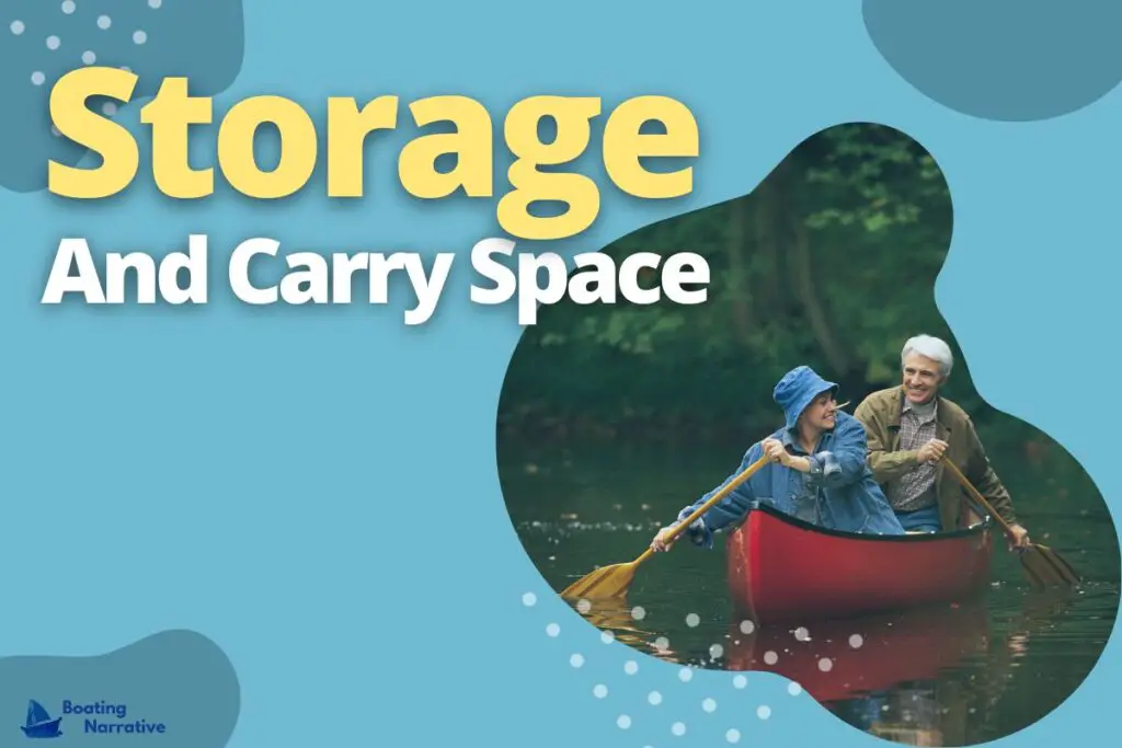 Storage And Carry Space