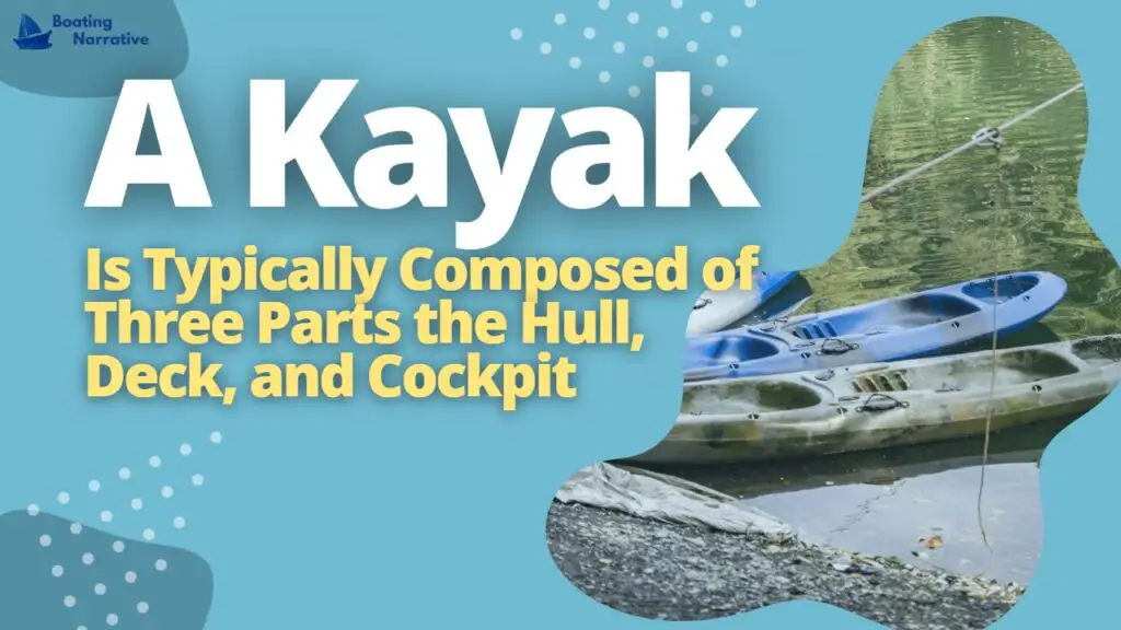 A Kayak Is Typically Composed of Three Parts the Hull, Deck, and Cockpit